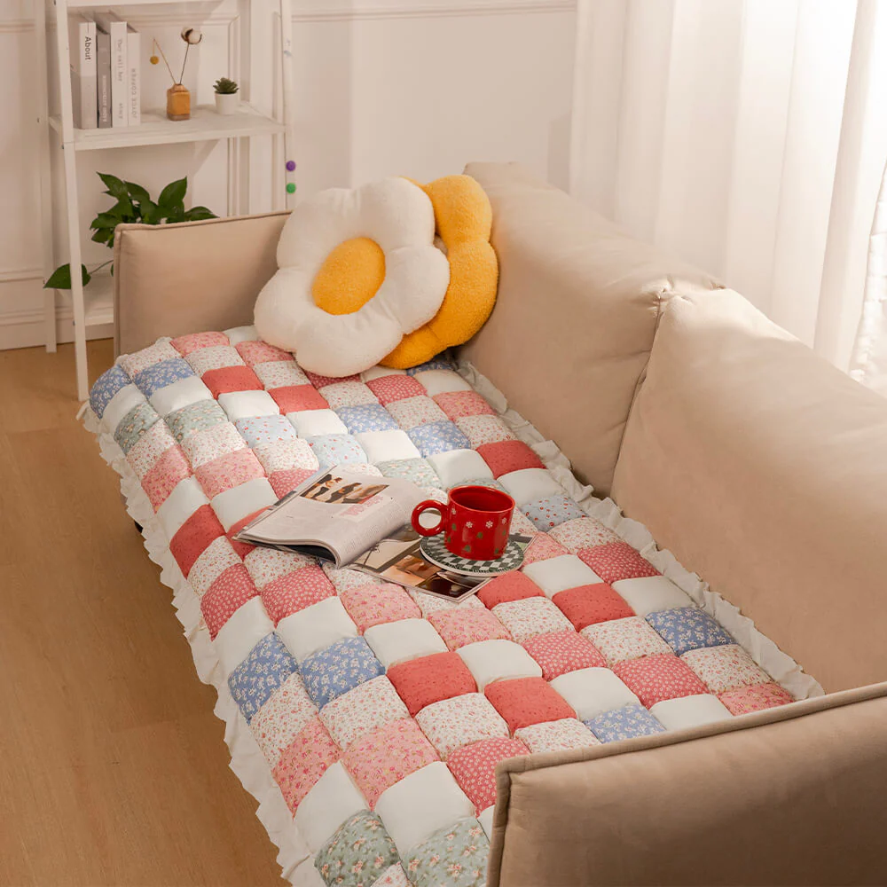 All-Season Plaid Pet Mat Scratch-Resistant Protector Couch Cover - Image 13