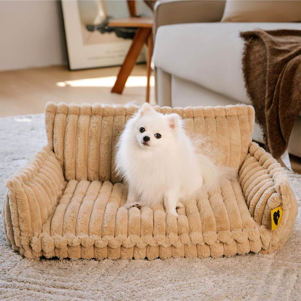 Bed Cover - Large Washable Fluffy Orthopedic Soft Dog Pillow Dog Sofa Bed - Image 14