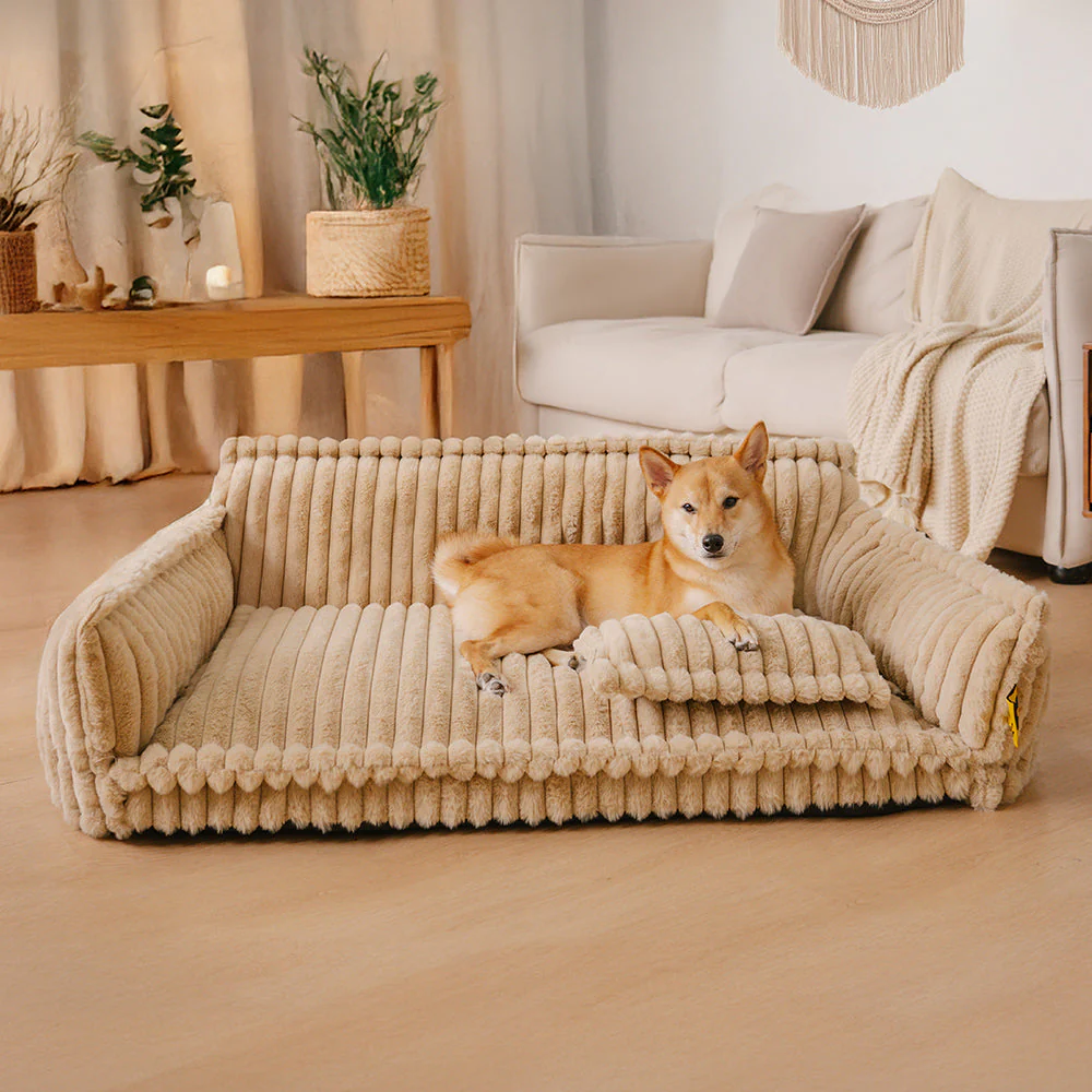 Bed Cover - Large Washable Fluffy Orthopedic Soft Dog Pillow Dog Sofa Bed - Image 9