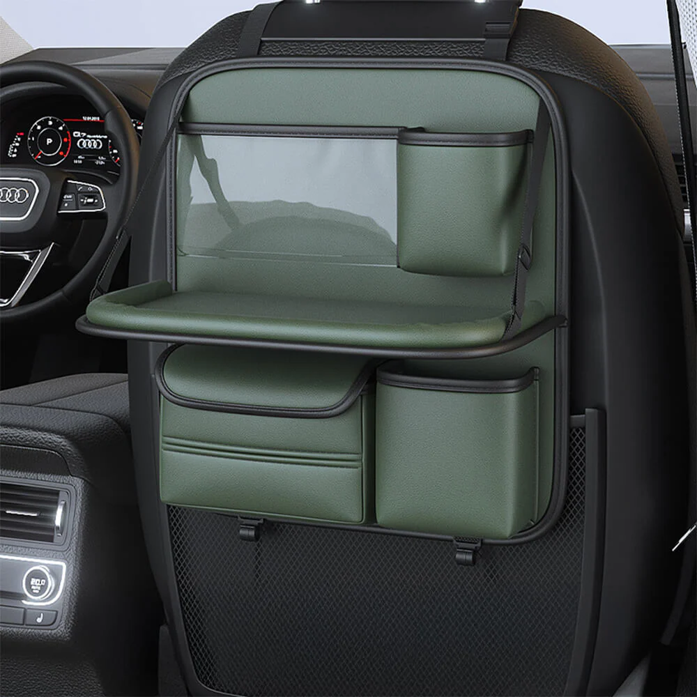 Car Backseat Foldable Organizer with Tray Table - Image 13