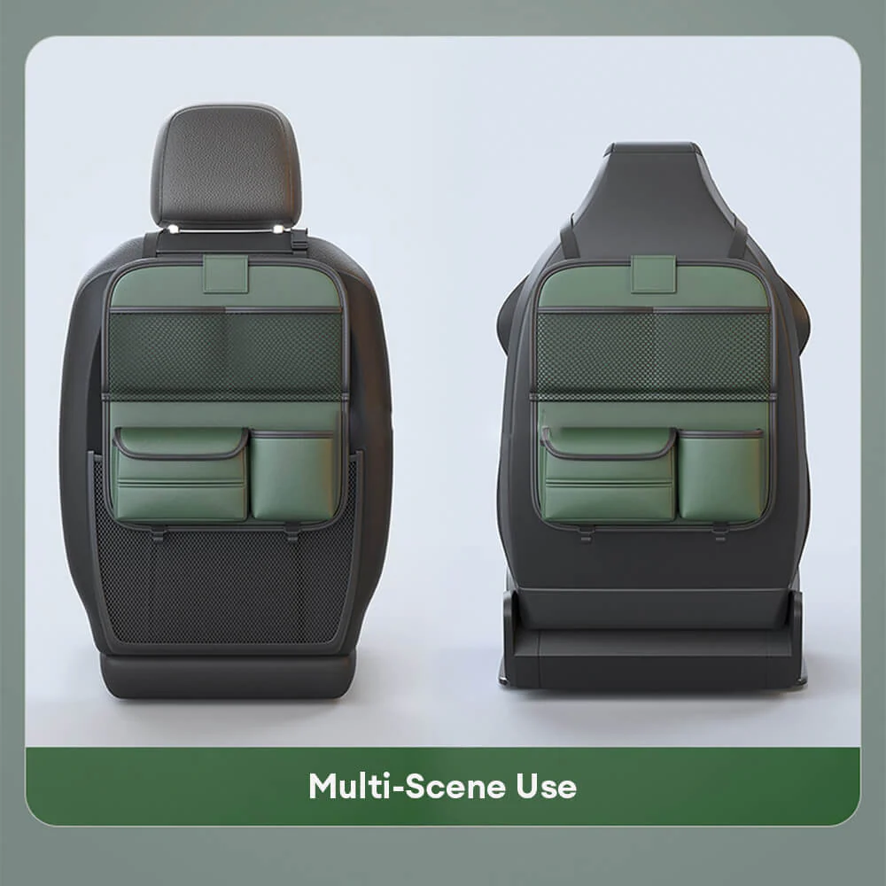Car Backseat Foldable Organizer with Tray Table - Image 8
