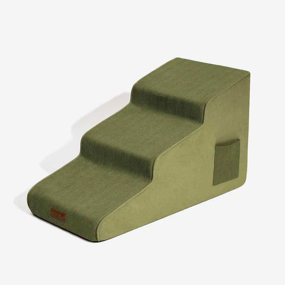 Chenille Extra Wide Non-Slip Removable Sponge Pet Stairs - SafeRamp - Image 14