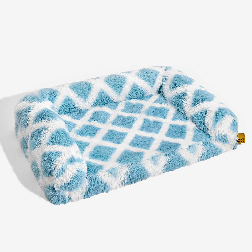 Classic Plaid Orthopedic Bolster Dog Sofa Bed - Cozy Comfort - Image 22