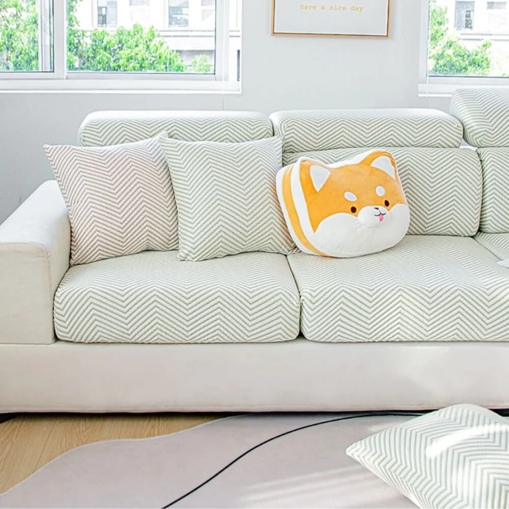 Cooling Ice Silk Stretch Full Wrap Sofa Protection Magic Couch Cover - Image 4