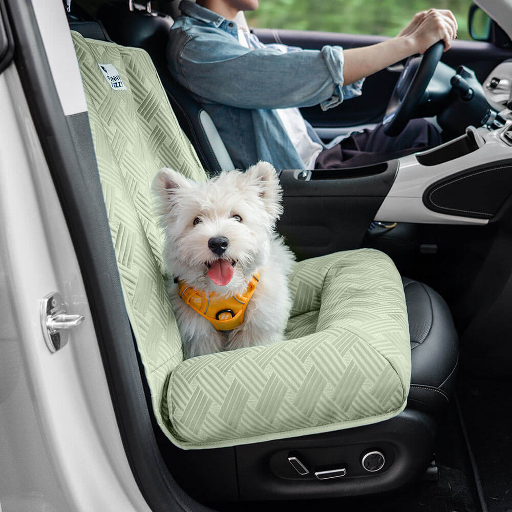 Cooling Travel Bolster Safety Back Seat Large Dog Car Seat Bed - Chill Rover - Image 17