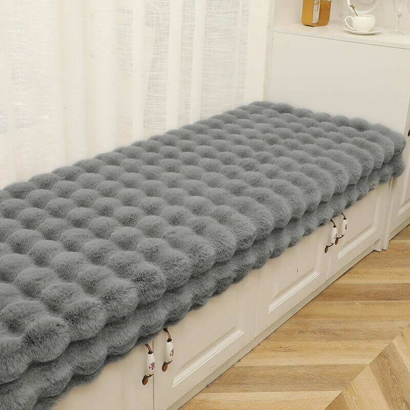 Cozy Plush Solid Colour Non-slip Couch Cover - Image 25