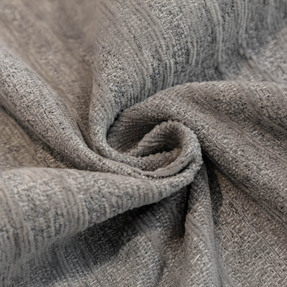 Cream Chenille Textured Pet-Friendly Anti-Scratch Throw Couch Cover - Image 3