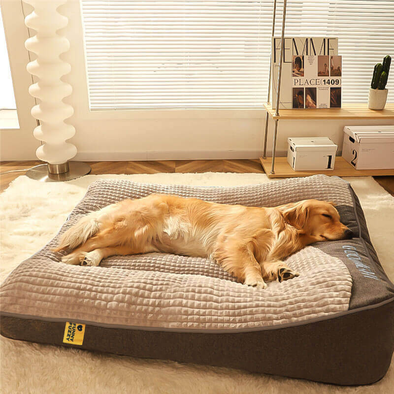 Customized Large Thick Scratch-resistant Spine Protection Dog Cushion Bed - Image 3