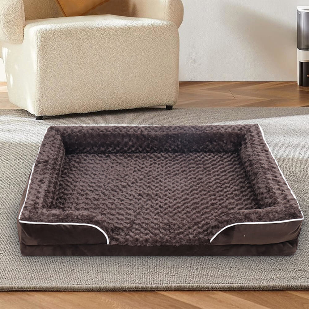 Detachable Water-Repellent Full Surround Support Orthopedic Dog Bed - Image 11