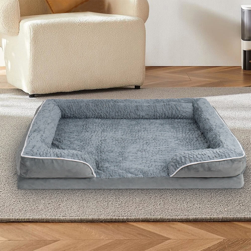 Detachable Water-Repellent Full Surround Support Orthopedic Dog Bed - Image 7
