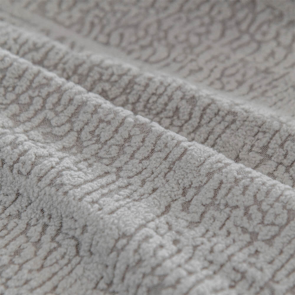 Diamond Jacquard Plush Full-Cover Stretch Couch Cover - Image 12