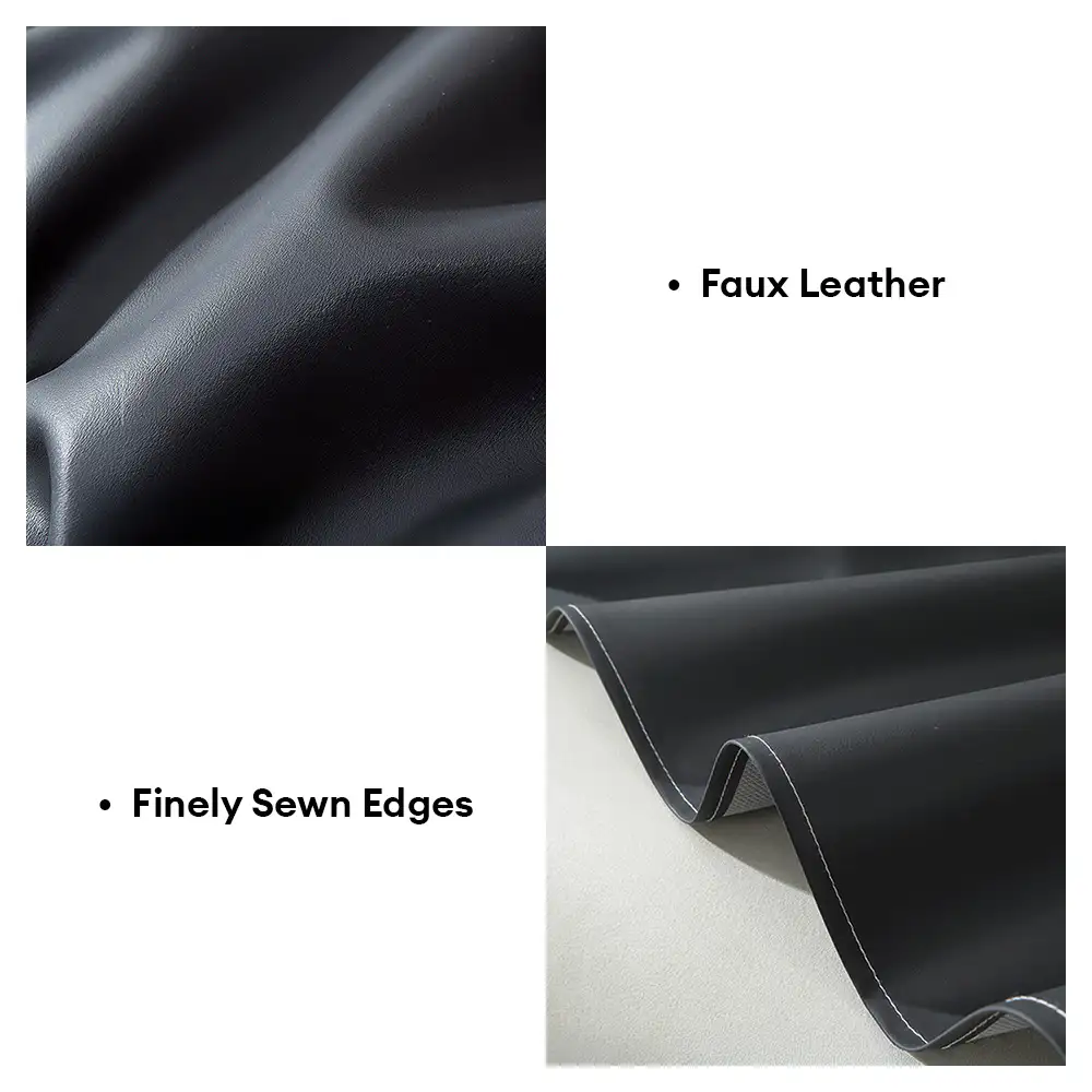 Faux Leather Waterproof Pet Hair-Resistant Sofa Protector Couch Cover - Image 8