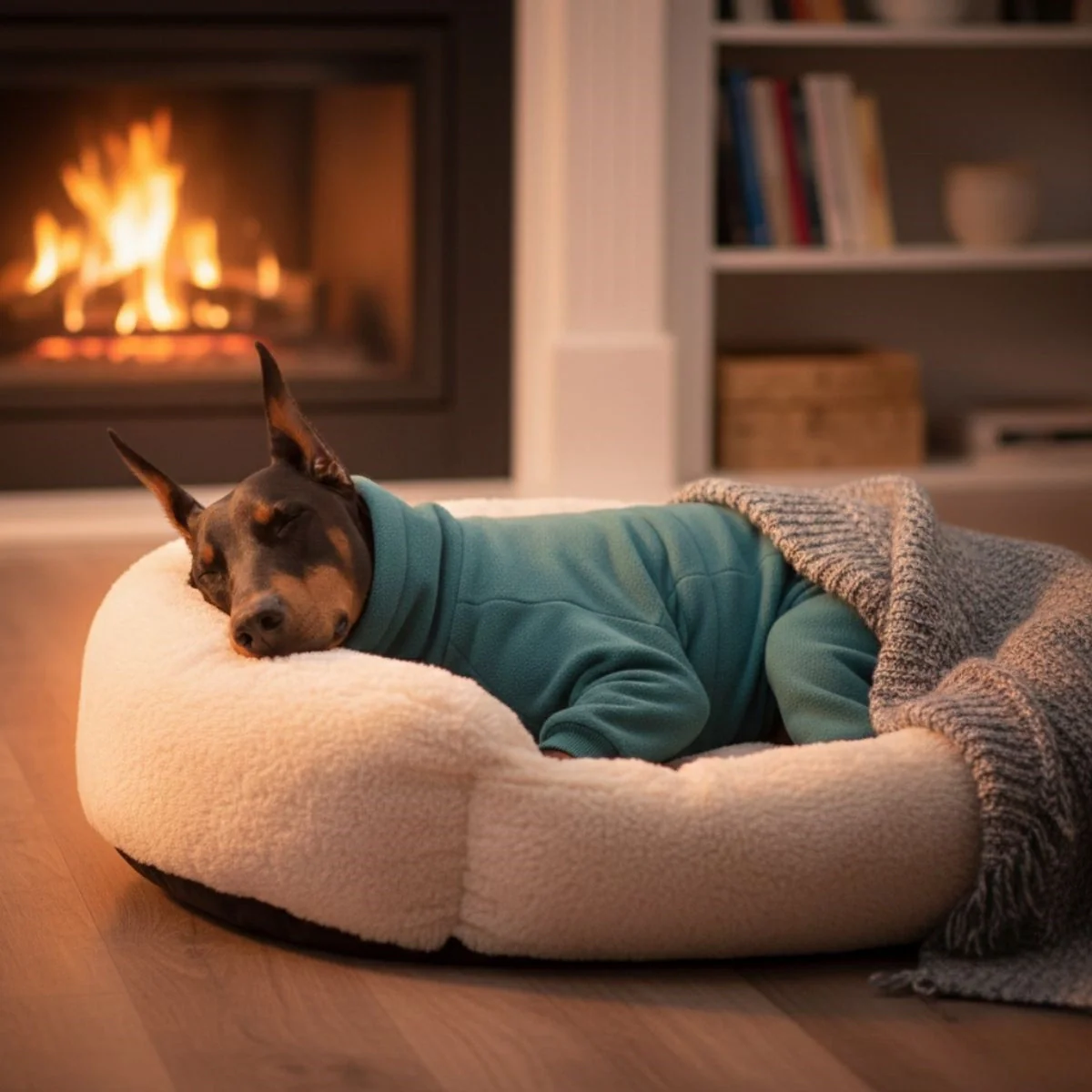 Fleece Dog Suit – Cozy and Full-Body Warmth for Cold Weather - Image 5