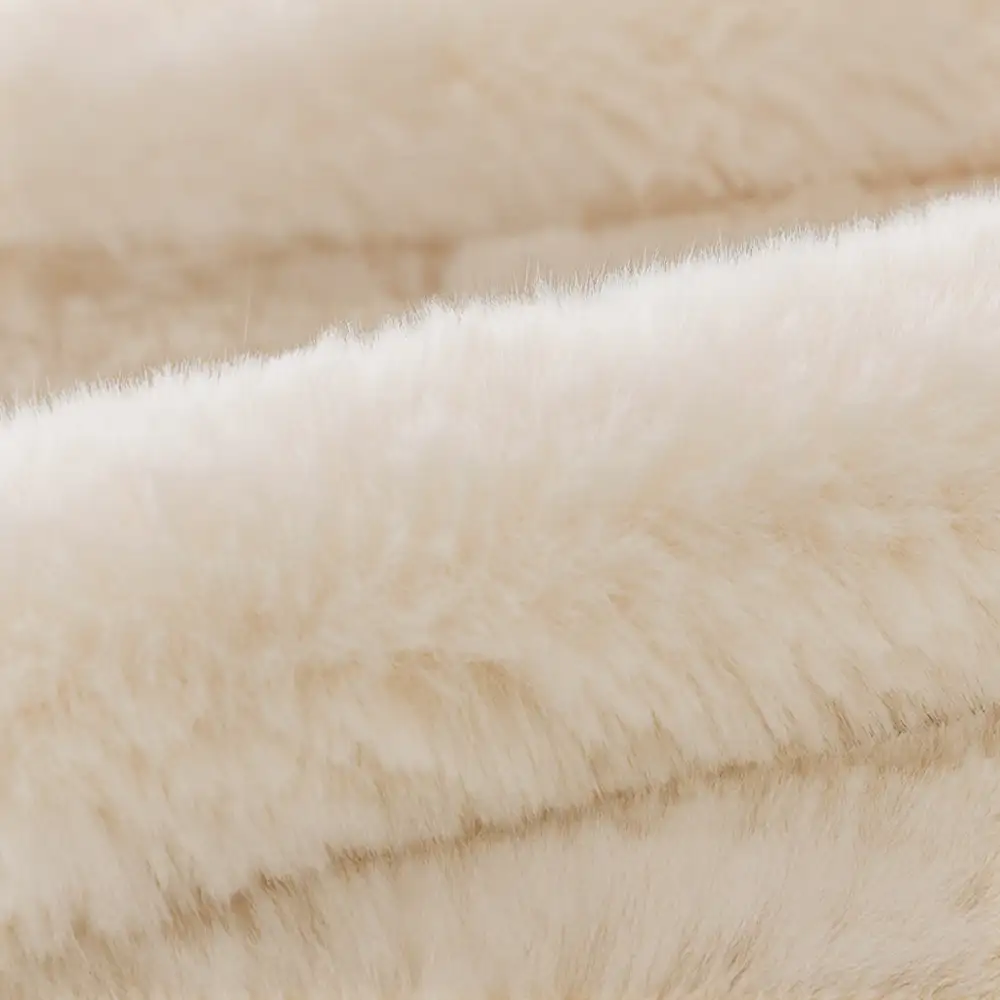 Fluffy Comfort Plush Furniture Protection Decorative Couch Cover - Image 7