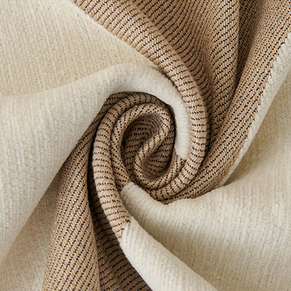 Geometric Fringe Double-Sided Chenille Non-Slip Throw Couch Cover - Image 4