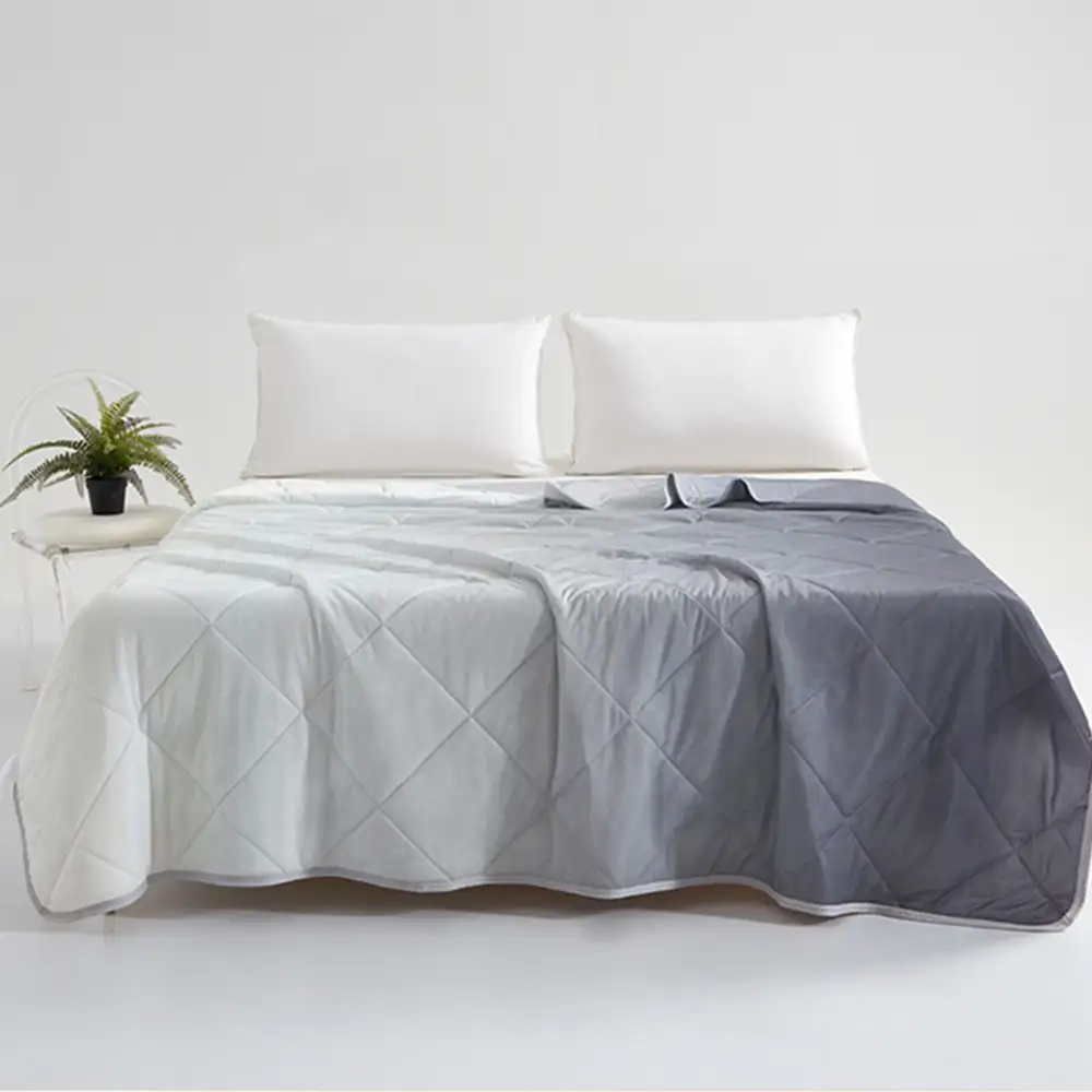 Gradient Series Cooling Ice Silk Skin-Friendly Blanket with Double Sided Cold Effect - Image 6
