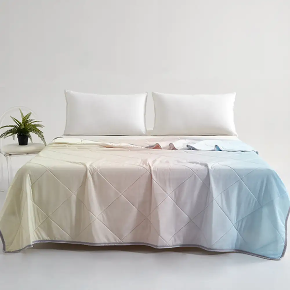 Gradient Series Cooling Ice Silk Skin-Friendly Blanket with Double Sided Cold Effect - Image 9