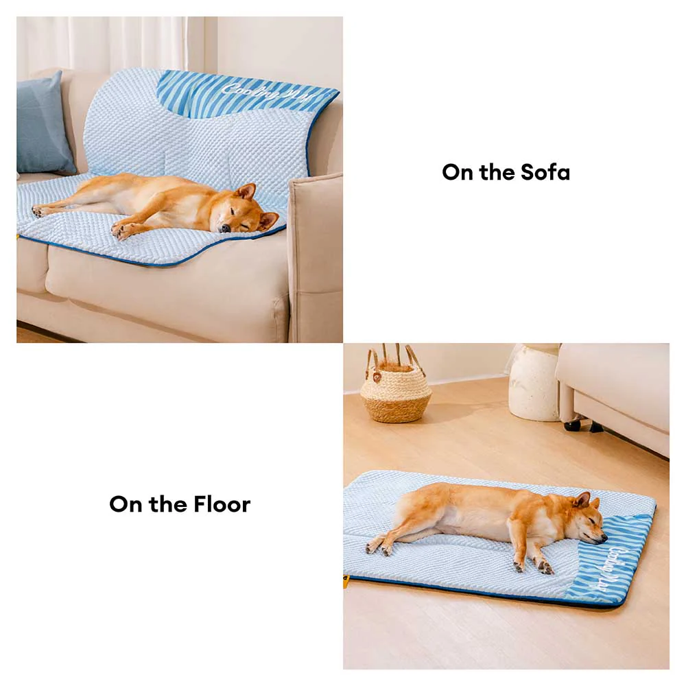 Large Washable Cooling Non-slip Dog Mat - Cooling Nap - Image 13