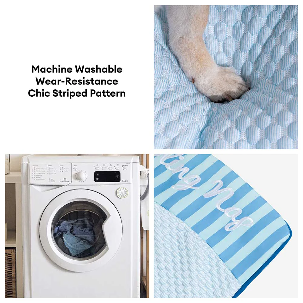 Large Washable Cooling Non-slip Dog Mat - Cooling Nap - Image 17