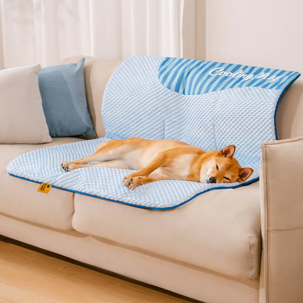 Large Washable Cooling Non-slip Dog Mat - Cooling Nap - Image 5
