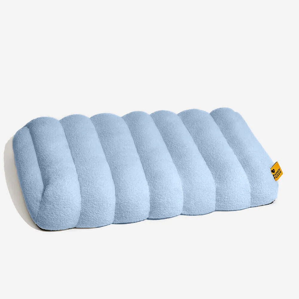 Large Washable Creamy Cozy Flat Dog Beds - Cheesecake - Image 18