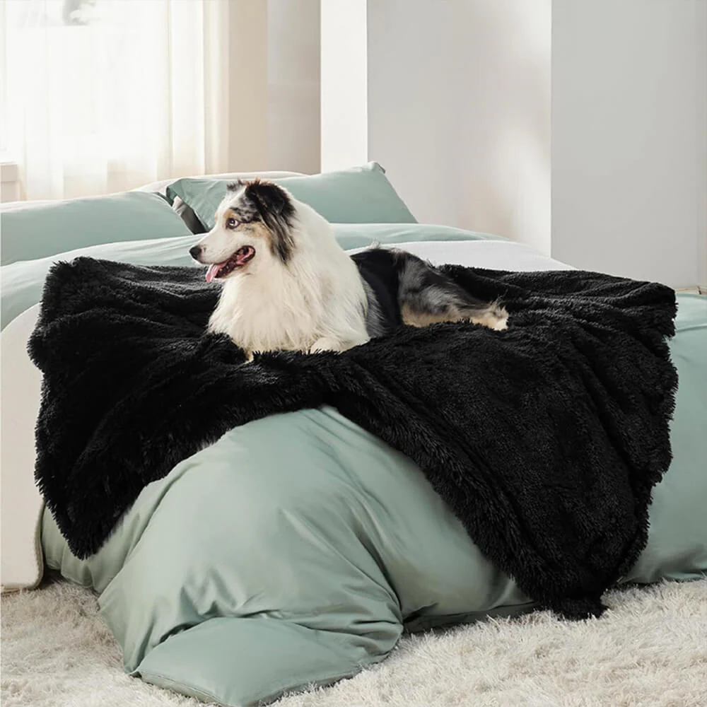 Luxurious Waterproof Plush Warm Multi-Purpose Home Dog Blanket - Image 11