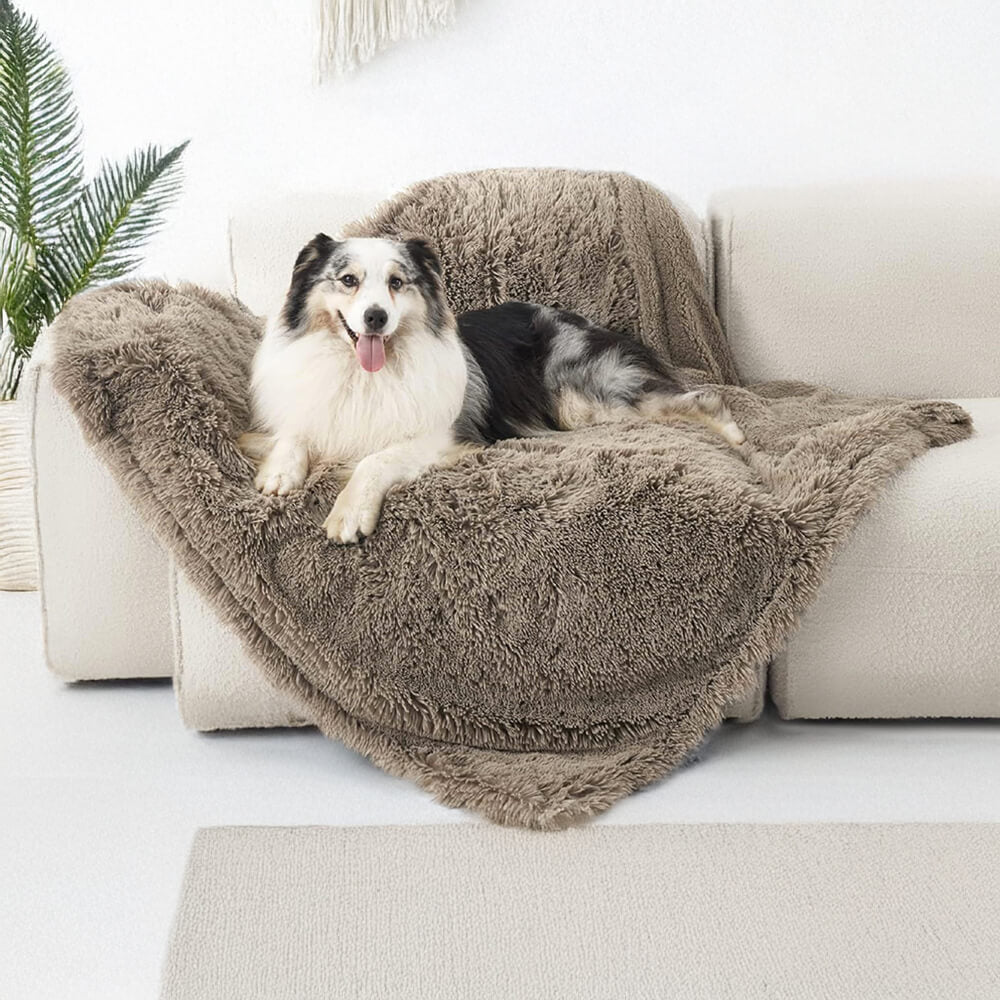 Luxurious Waterproof Plush Warm Multi-Purpose Home Dog Blanket - Image 13