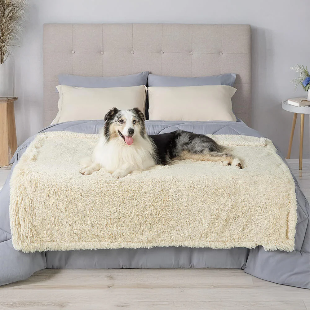 Luxurious Waterproof Plush Warm Multi-Purpose Home Dog Blanket - Image 5