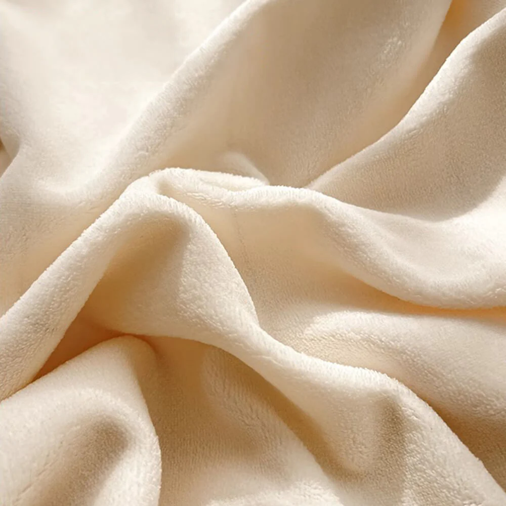 Milk Velvet Soft Fitted Sheet Mattress Cover - Image 4