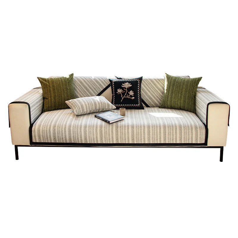 Modern Chenille Fabric Furniture Protection Anti-Scratch Non-Slip Couch Cover - Image 10