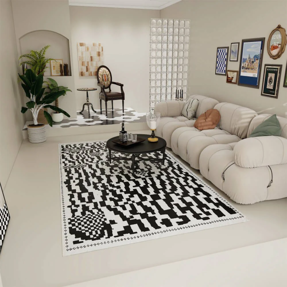 Modern Minimalist Living Room Rug Soft and Stylish Rug - Image 3