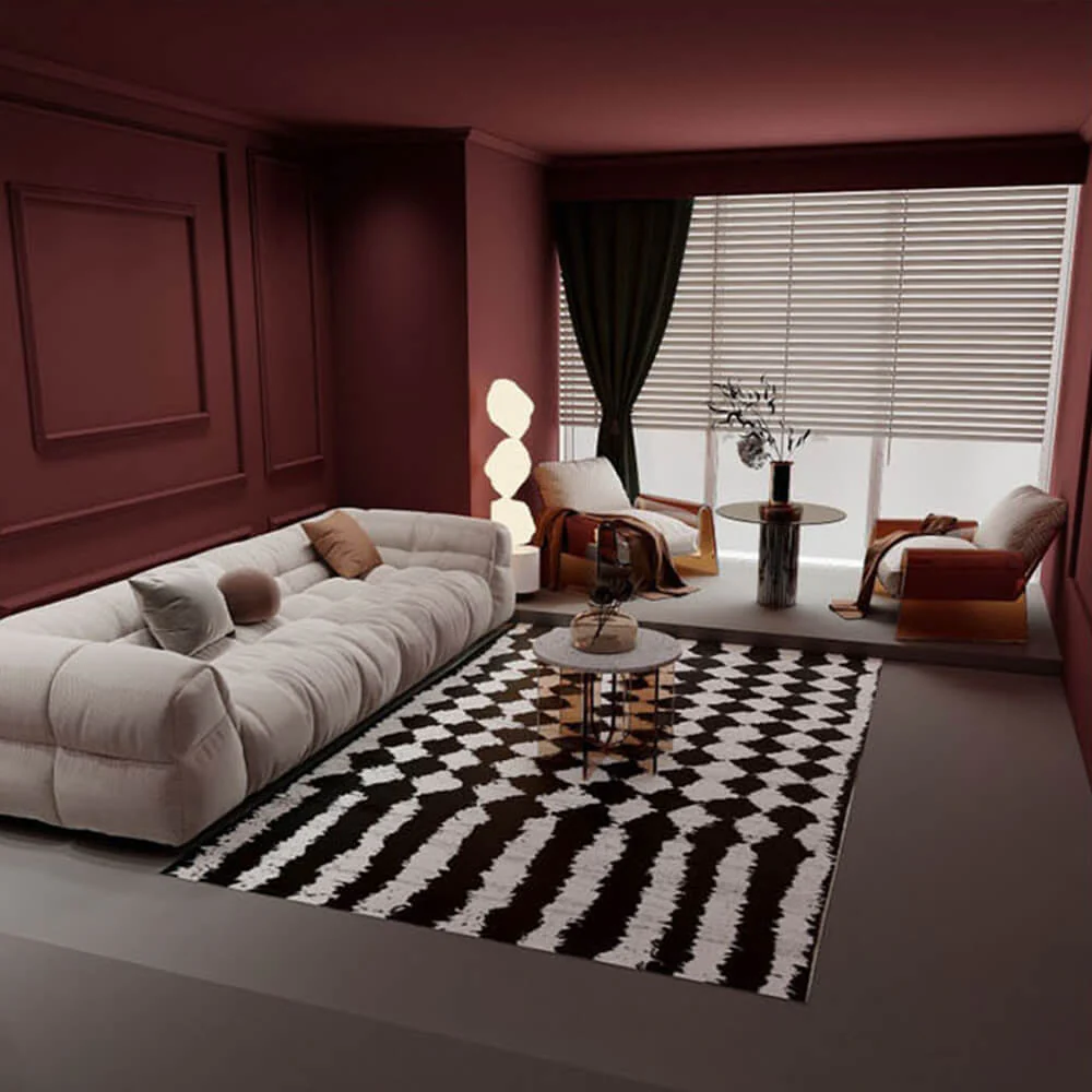 Modern Minimalist Living Room Rug Soft and Stylish Rug - Image 4