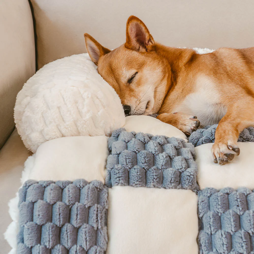 Plaid Cozy Sofa Protector Dog Mat - SnugPad - Image 4