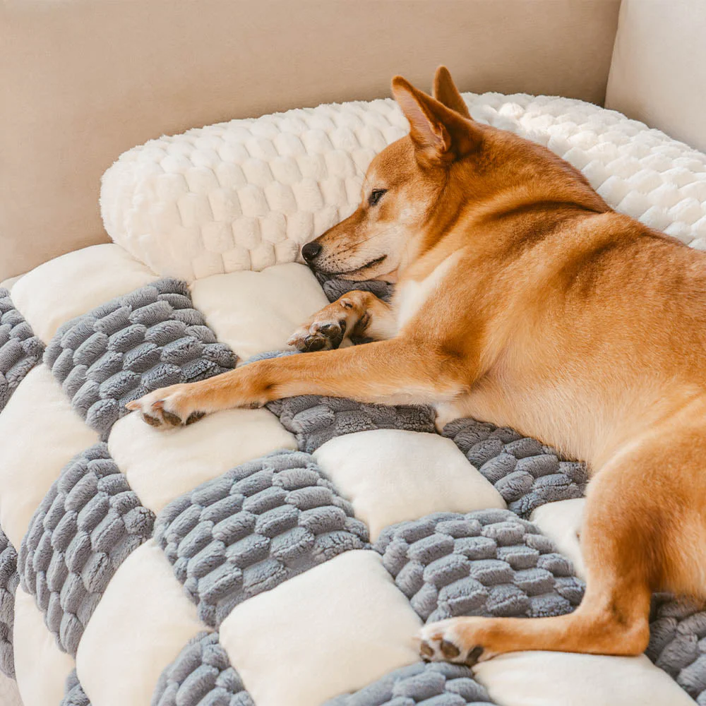 Plaid Cozy Sofa Protector Dog Mat - SnugPad - Image 8