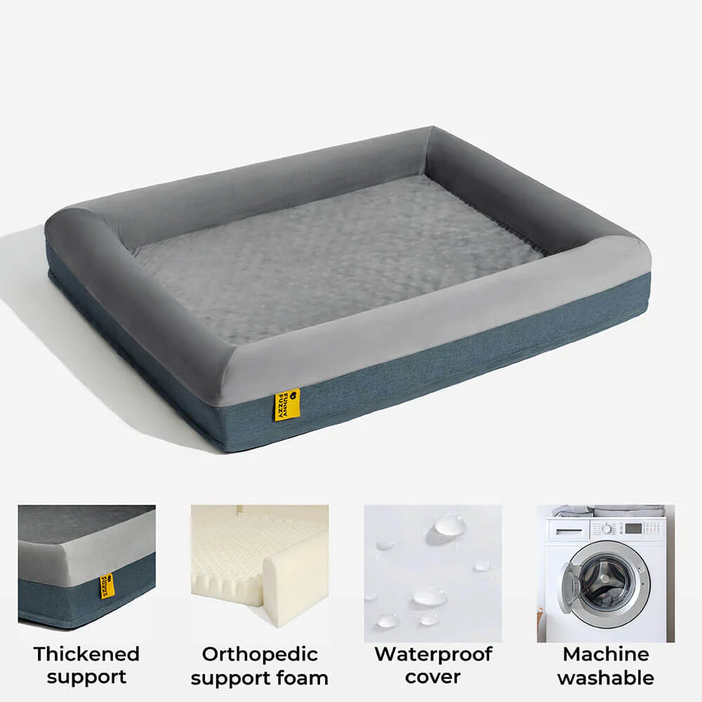 Premium Orthopedic Dog Bed Blissful Sleep With Joyful Play Digging Bed - Image 6