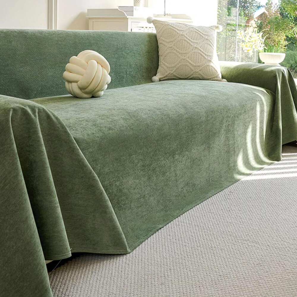 Soft and Waterproof Scratch-Resistant Non-Linting Throw Armchair Sofa Cover - Image 15