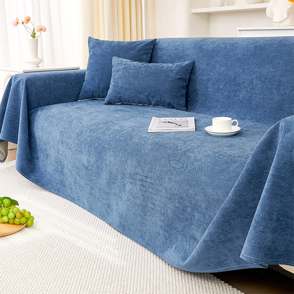 Soft and Waterproof Scratch-Resistant Non-Linting Throw Armchair Sofa Cover - Image 20