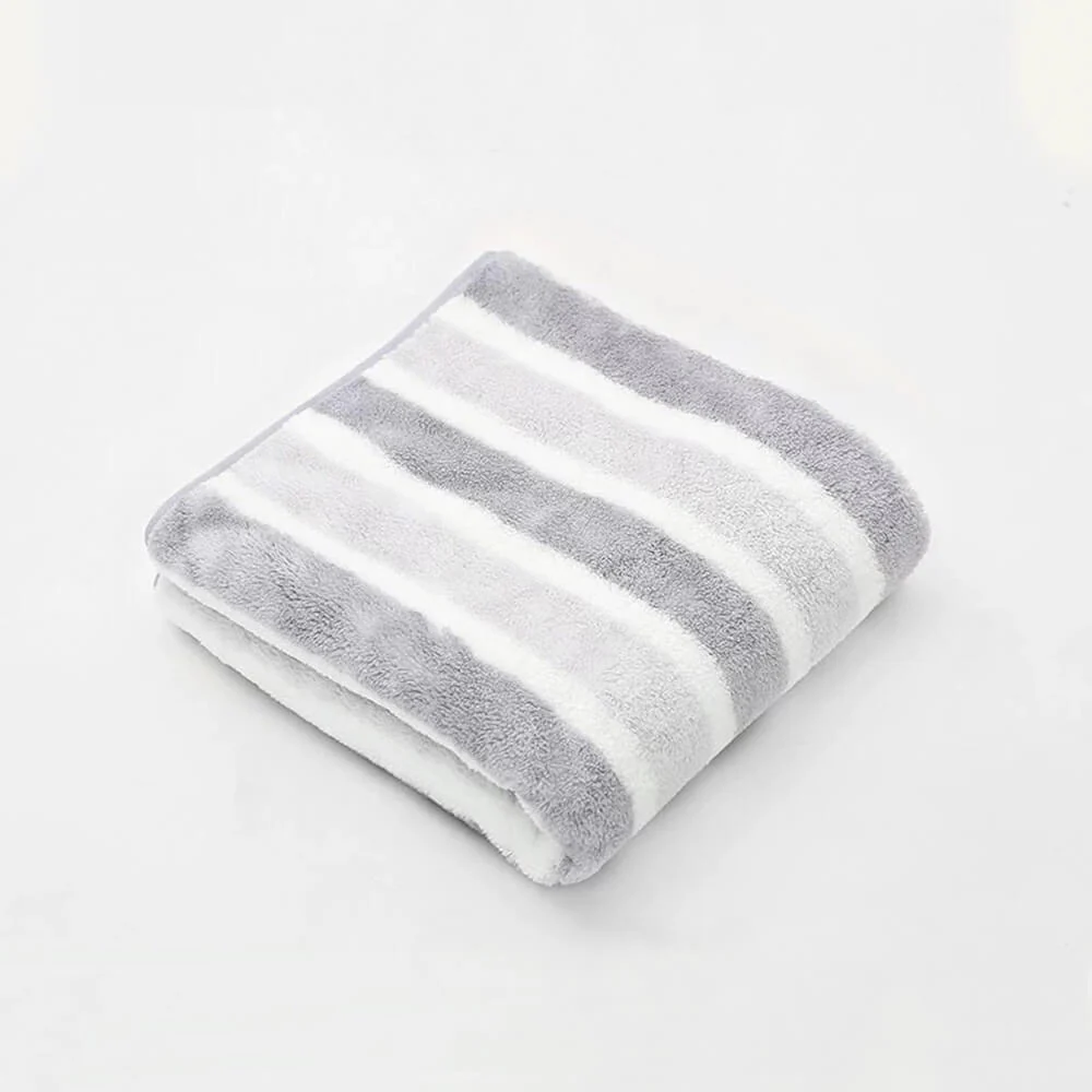 Striped Absorbent Drying Thickened Soft Dog & Cat Bath Towel - Image 10