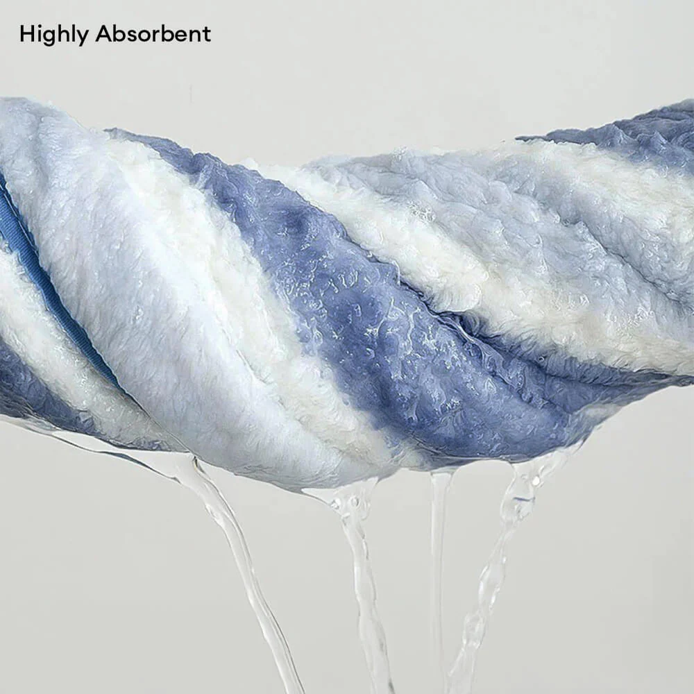 Striped Absorbent Drying Thickened Soft Dog & Cat Bath Towel - Image 7