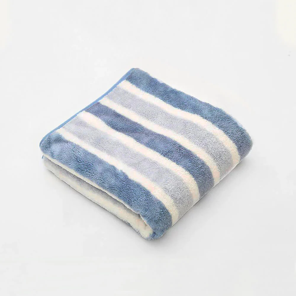 Striped Absorbent Drying Thickened Soft Dog & Cat Bath Towel - Image 9