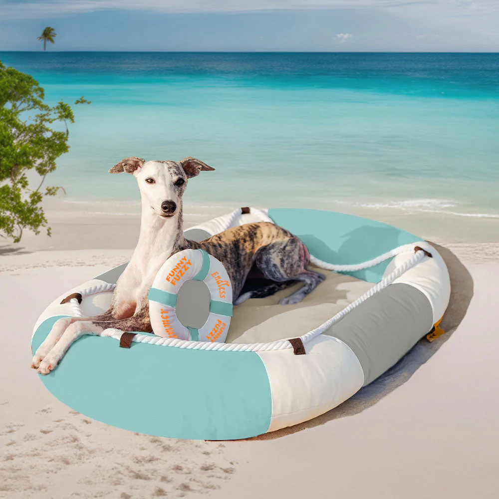 Summer Cooling Waterproof Boat-Shaped Pet Bed or Pillow – Chill Raft - Image 17
