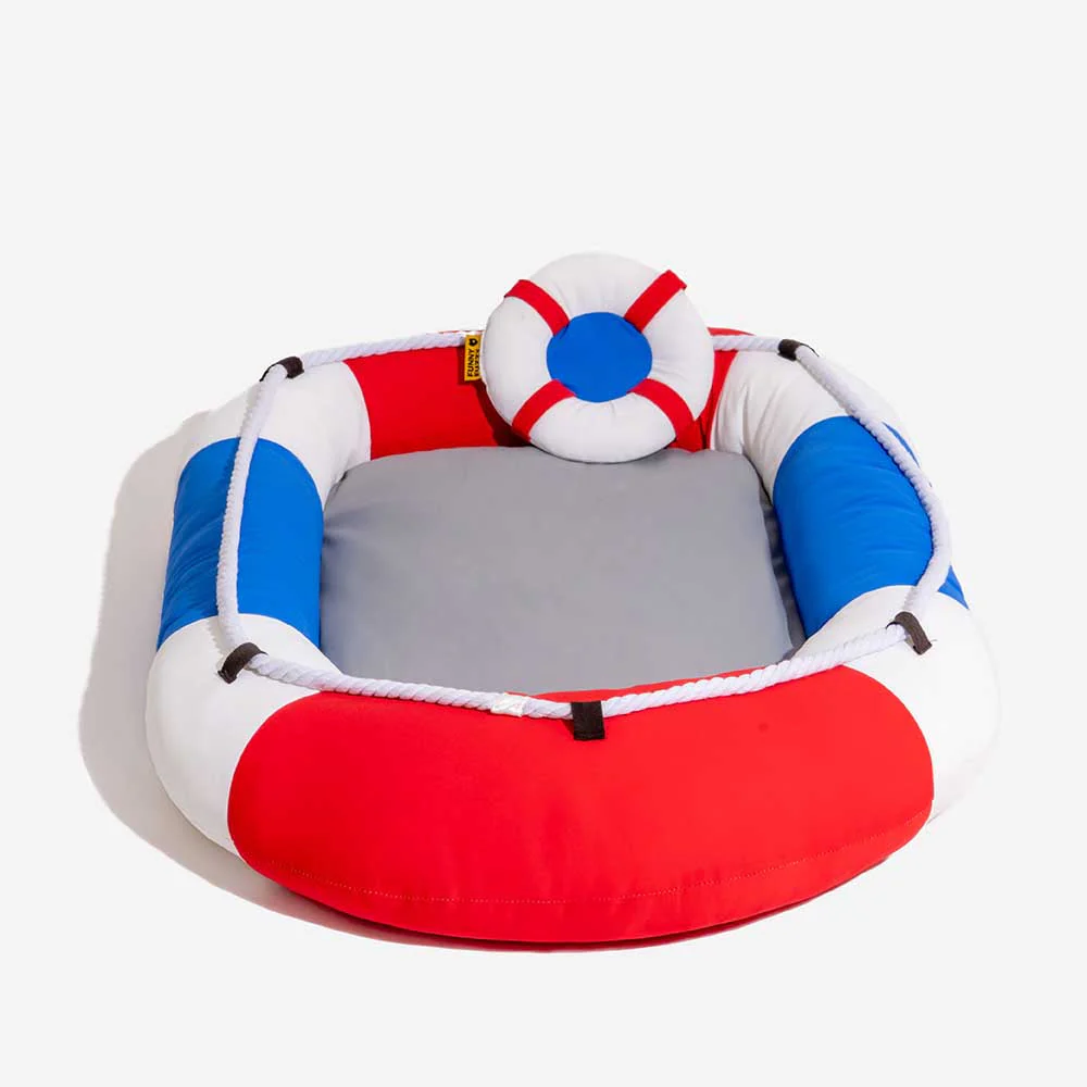 Summer Cooling Waterproof Boat-Shaped Pet Bed or Pillow – Chill Raft - Image 4