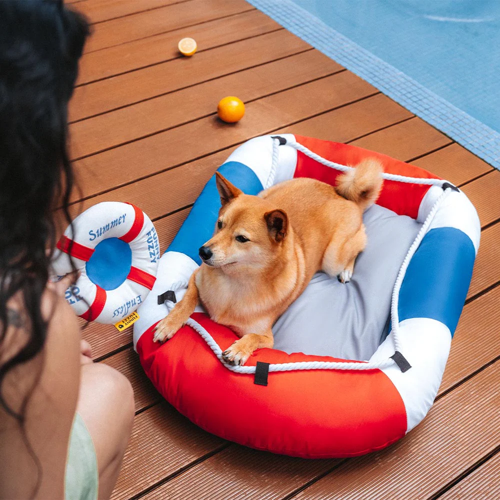 Summer Cooling Waterproof Boat-Shaped Pet Bed or Pillow – Chill Raft - Image 8