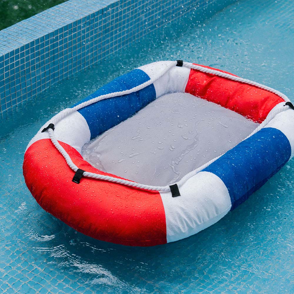 Summer Cooling Waterproof Boat-Shaped Pet Bed or Pillow – Chill Raft - Image 9