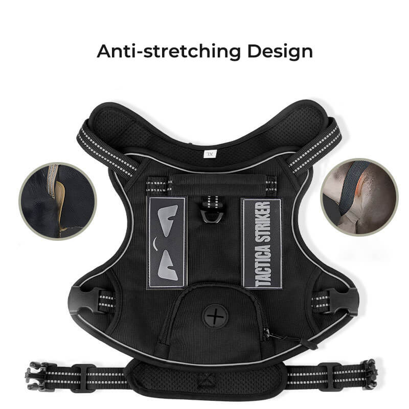 Tactical Heavy No Pull Easy On-Off Dog Harness - Image 3