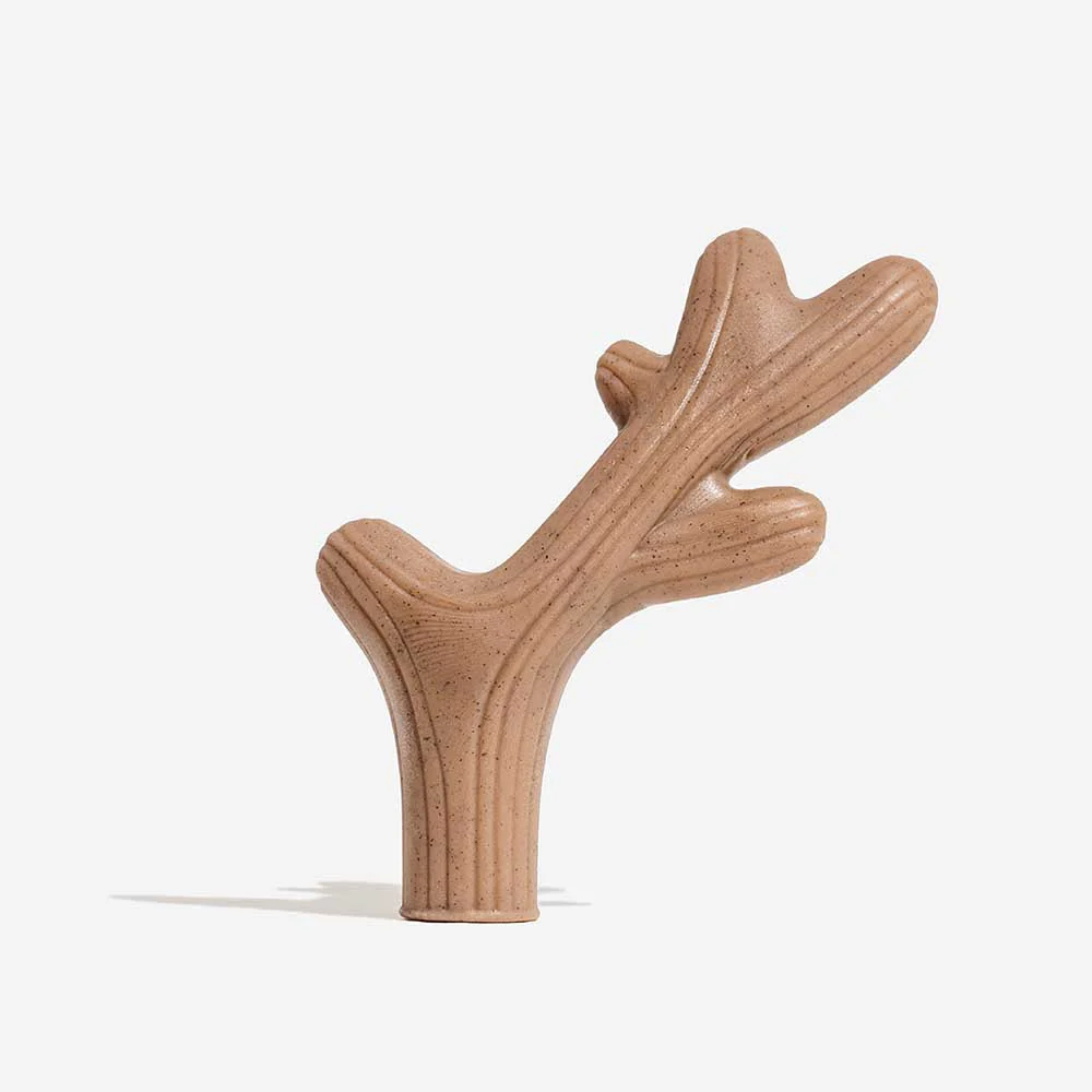 Teething Bones Dog Chew Toy - Bacon-Flavored - Image 7