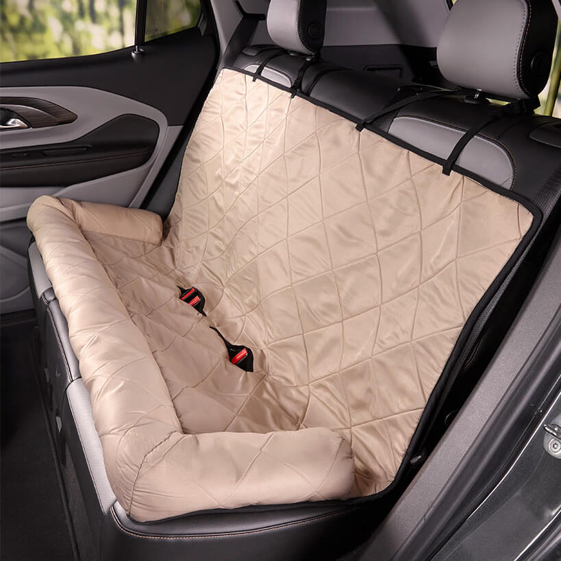 Travel Bolster Safety Medium Large Dog Car Back Seat Beds - Image 21