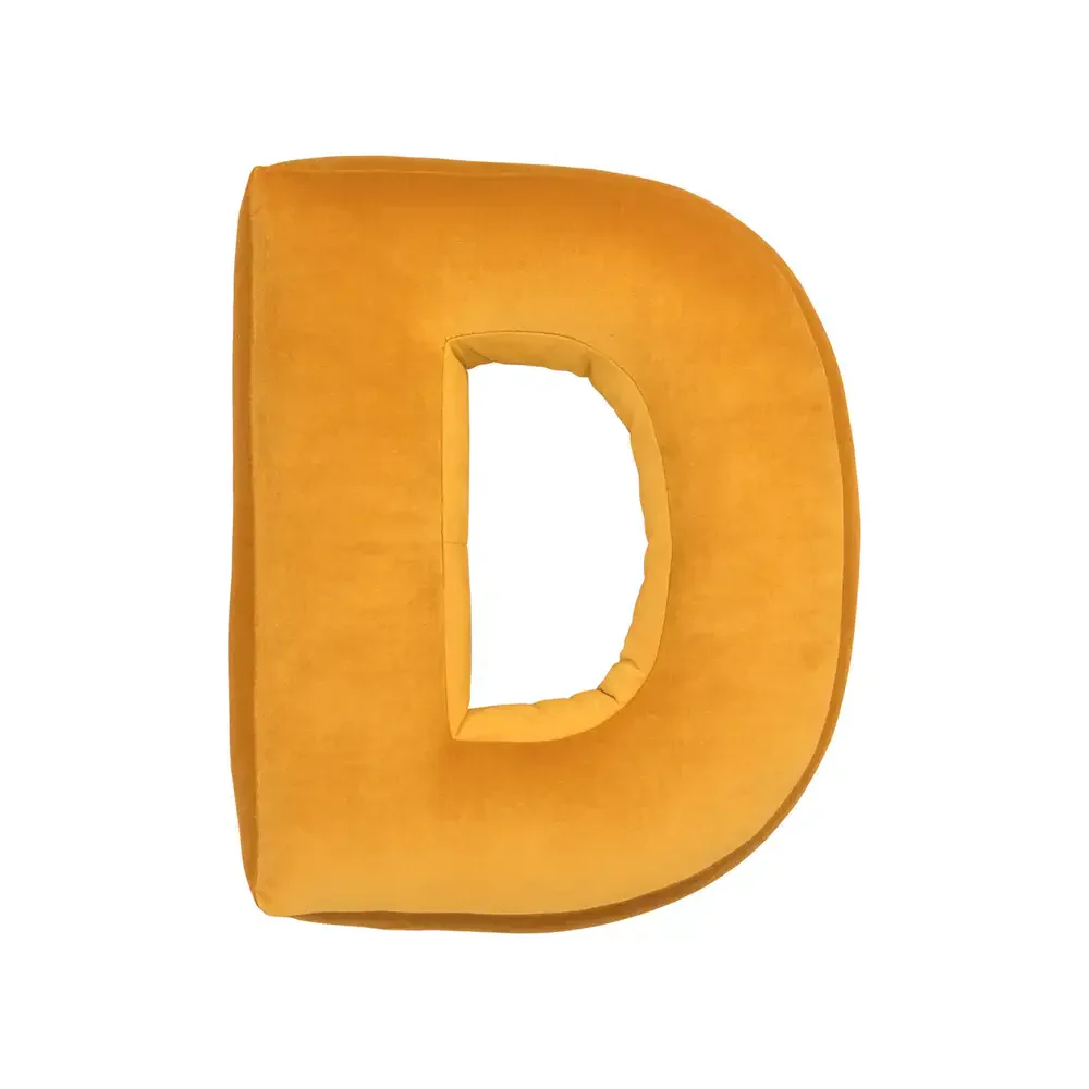 Velvet Letter Hugging Sofa Pillow - Image 11