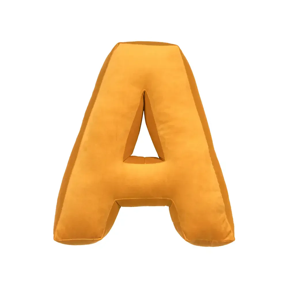 Velvet Letter Hugging Sofa Pillow - Image 8