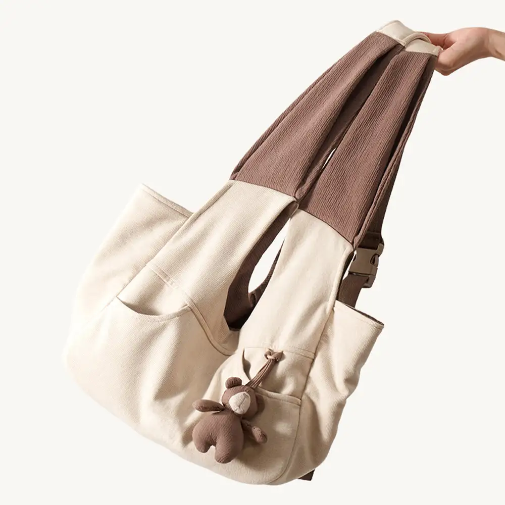 Versatile Pocket Portable Pet Front Backpack Cat Sling Chest Carrier - Image 7